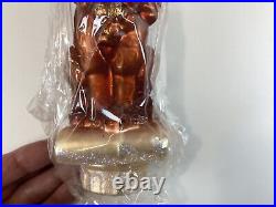 Christopher Radko KING MAXIMILLIAN Glass Lion Christmas Ornament New Sealed