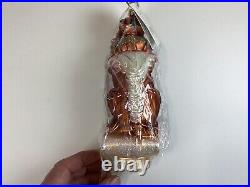 Christopher Radko KING MAXIMILLIAN Glass Lion Christmas Ornament New Sealed