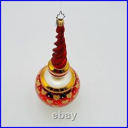 Christopher Radko LOVEPOP Glass Christmas Ornament 10 2003 RARE