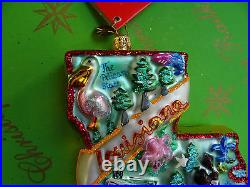 Christopher Radko Louisiana Pelican State Glass Ornament