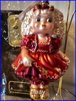 Christopher Radko Marie Osmond Christmas Doll Ornament ADORA BELLE 98-Doll-01