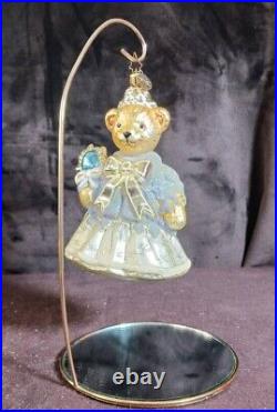 Christopher Radko Muffy Snowflake Vanderbear Christmas Ornament 6