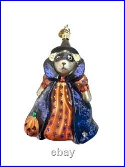 Christopher Radko Muffy Vanderbear Witch Halloween Ornament 3010145 2003