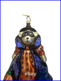 Christopher Radko Muffy Vanderbear Witch Halloween Ornament 3010145 2003