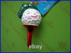 Christopher Radko My Tee Cute Tee Glass Ornament