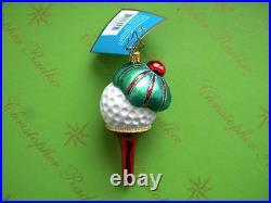 Christopher Radko My Tee Cute Tee Glass Ornament