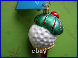 Christopher Radko My Tee Cute Tee Glass Ornament