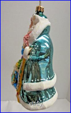 Christopher Radko POSEIDON'S PRESENTS Neptune Santa Seahorse Christmas Ornament Christopher Radko POSEIDON'S PRESENTS Neptune Santa Seahorse Christmas Ornament