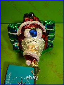 Christopher Radko Parlor Snooze Glass Ornament