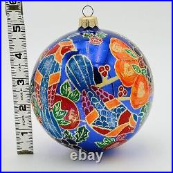 Christopher Radko Partridge Parfait Glass Ball Christmas Ornament 5 Bird