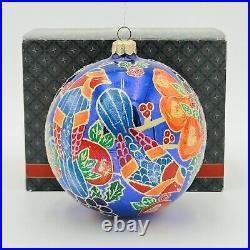 Christopher Radko Partridge Parfait Glass Ball Christmas Ornament 5 Bird