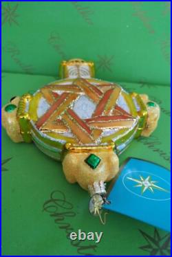 Christopher Radko Passover Faithful Testament Glass Ornament
