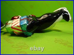 Christopher Radko Penguin Presents Glass Ornament