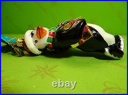 Christopher Radko Penguin Presents Glass Ornament