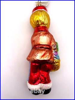 Christopher Radko Personal Delivery Glass Christmas Ornament Numbered 223/500
