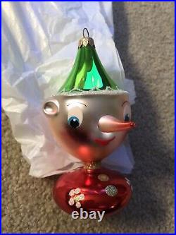 Christopher Radko Pinocchio Vintage Made in Italy