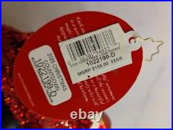 Christopher Radko Poland Glass 2025 Countdown Santa Christmas Ornament 1022199-D