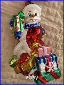 Christopher Radko Popsicle Presents Glass Christmas Ornament 8 RETIRED Christopher Radko Popsicle Presents Glass Christmas Ornament 8 RETIRED
