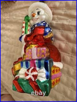 Christopher Radko Popsicle Presents Glass Christmas Ornament 8 RETIRED Christopher Radko Popsicle Presents Glass Christmas Ornament 8 RETIRED