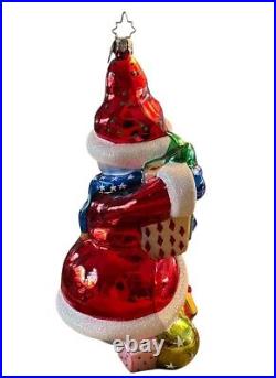 Christopher Radko'Popsicle Presents' Glass Christmas Ornament 8 RETIRED