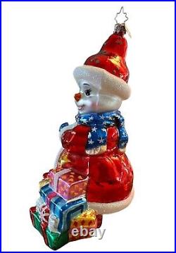 Christopher Radko'Popsicle Presents' Glass Christmas Ornament 8 RETIRED