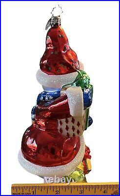 Christopher Radko'Popsicle Presents' Glass Christmas Ornament 8 RETIRED