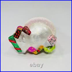 Christopher Radko Popsicle Presents Glass Christmas Ornament 8 RETIRED