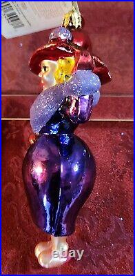 Christopher Radko RUBY RED Exclusive for Red Hat Society 2004Christmas Ornament