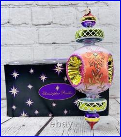 Christopher Radko Razzle Dazzle 1011498 20th Anniversary Reflector Ornament 2005