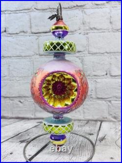 Christopher Radko Razzle Dazzle 1011498 20th Anniversary Reflector Ornament 2005