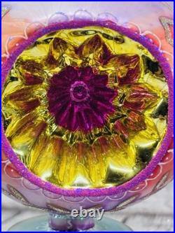Christopher Radko Razzle Dazzle 1011498 20th Anniversary Reflector Ornament 2005