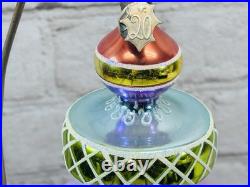 Christopher Radko Razzle Dazzle 1011498 20th Anniversary Reflector Ornament 2005