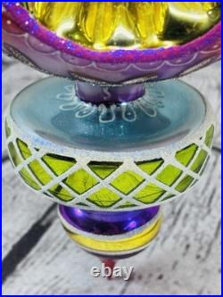 Christopher Radko Razzle Dazzle 1011498 20th Anniversary Reflector Ornament 2005