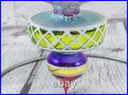 Christopher Radko Razzle Dazzle 1011498 20th Anniversary Reflector Ornament 2005