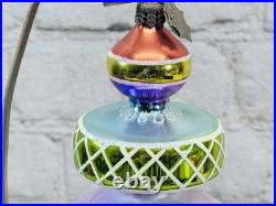 Christopher Radko Razzle Dazzle 1011498 20th Anniversary Reflector Ornament 2005