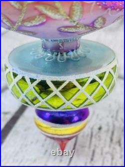 Christopher Radko Razzle Dazzle 1011498 20th Anniversary Reflector Ornament 2005