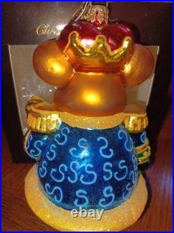 Christopher Radko Retired Mouse Cracker Christmas Ornament Christopher Radko Retired Mouse Cracker Christmas Ornament