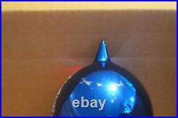 Christopher Radko Royal Rooster/Bird Oval Drop Christmas ornament, New withFlaws