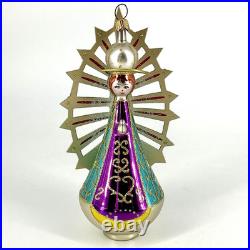 Christopher Radko Santa Maria Christmas Ornament 95-286-0 Italy 1995 Christopher Radko Santa Maria Christmas Ornament 95-286-0 Italy 1995