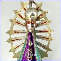Christopher Radko Santa Maria Christmas Ornament 95-286-0 Italy 1995 Christopher Radko Santa Maria Christmas Ornament 95-286-0 Italy 1995