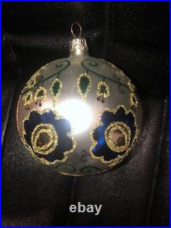Christopher Radko Southern Colonial Christmas Ornament 92-142-2 Ball