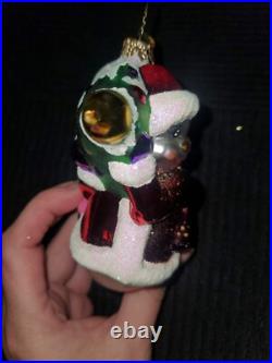 Christopher Radko Tree For Two Snowman Glass Ornament #1014592 (2010)
