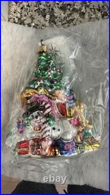 Christopher Radko Trim A Tree-O 00-QVC-1 Santa Sleigh Ornament Poland