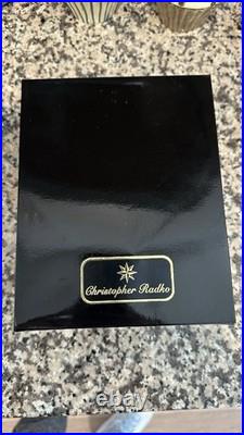 Christopher Radko Trim A Tree-O 00-QVC-1 Santa Sleigh Ornament Poland