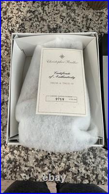 Christopher Radko Trim A Tree-O 00-QVC-1 Santa Sleigh Ornament Poland