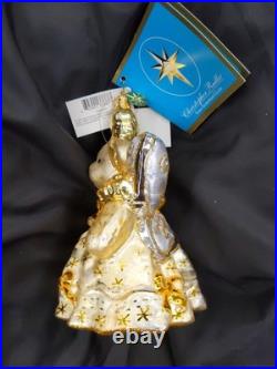 Christopher Radko Twinkle Fairy Muffy Bear Glass Ornament 2005 Roger's Gardens
