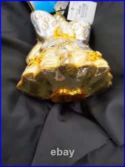 Christopher Radko Twinkle Fairy Muffy Bear Glass Ornament 2005 Roger's Gardens