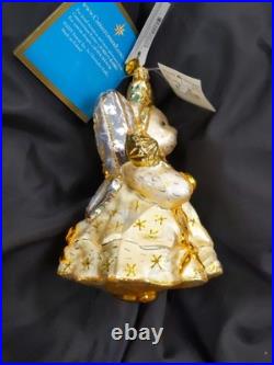 Christopher Radko Twinkle Fairy Muffy Bear Glass Ornament 2005 Roger's Gardens