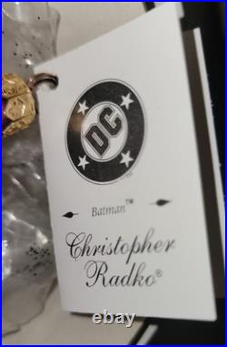 Christopher Radko Vintage Batman Ornament Limited Edtion 1872/7500 Nib Ext Rare