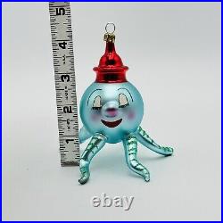 Christopher Radko Wally Squid Octopus Glass Christmas Ornament 5